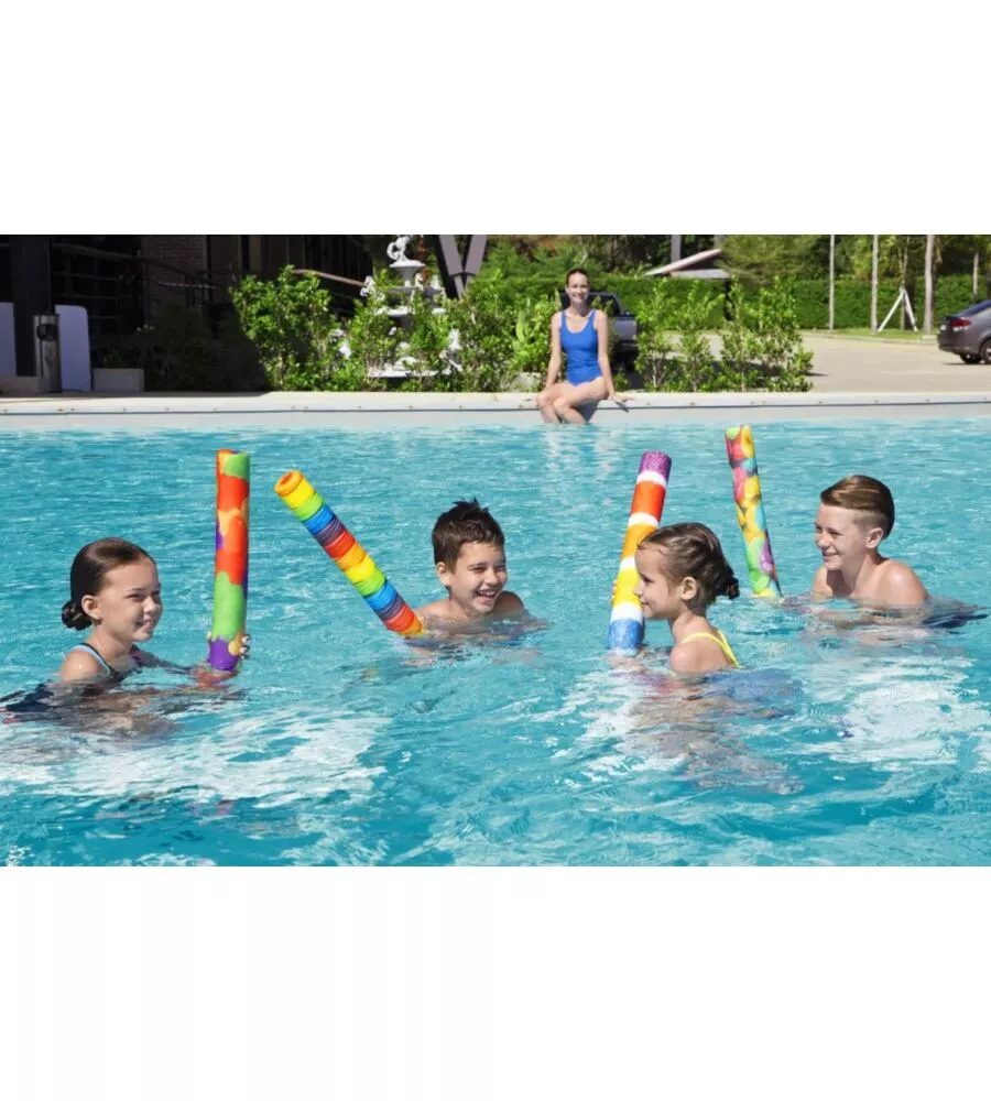 Tubo da piscina galleggiante "aqua bones", 6,4x122 cm - bestway